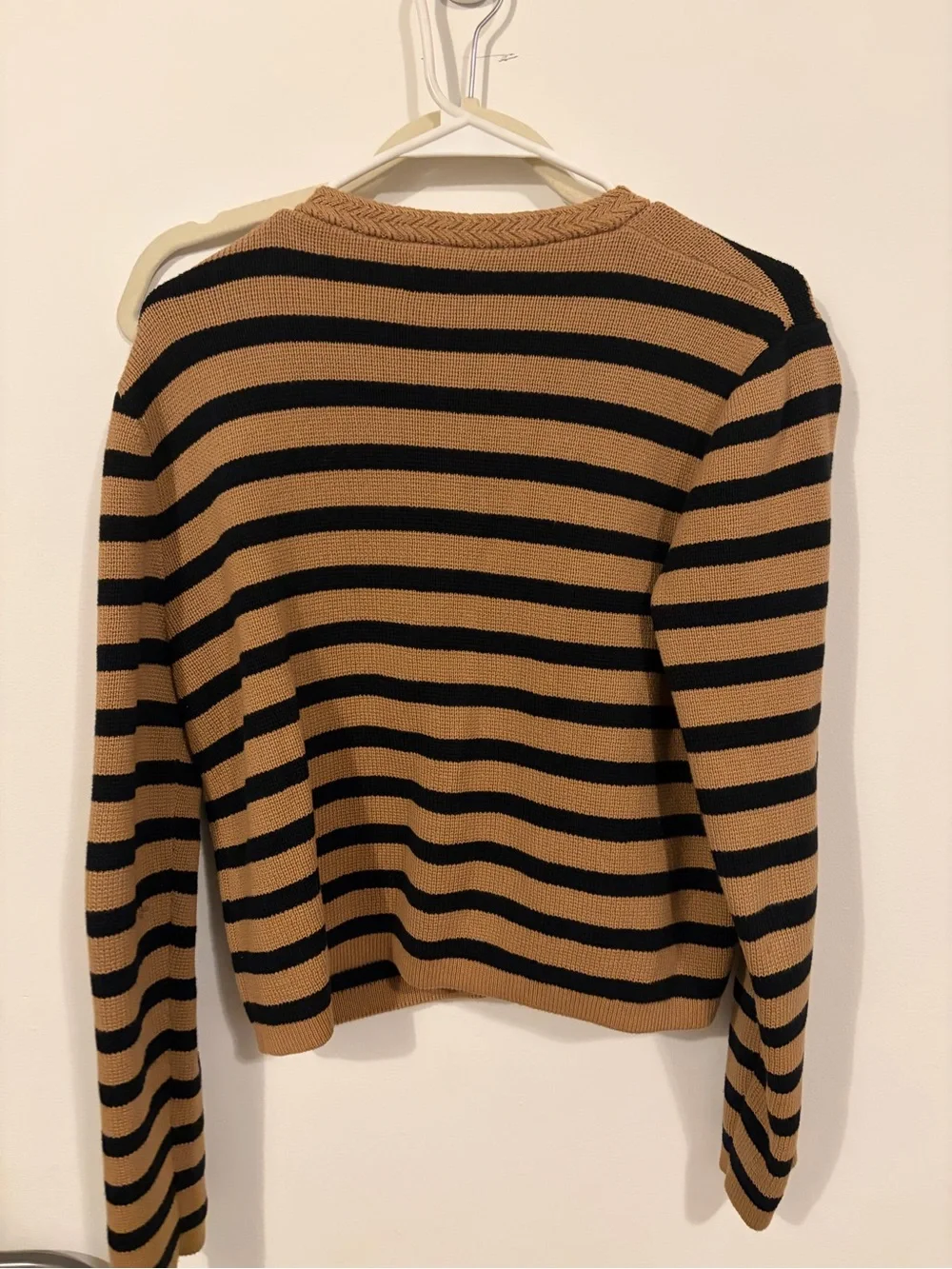 J. Crew striped cardigan